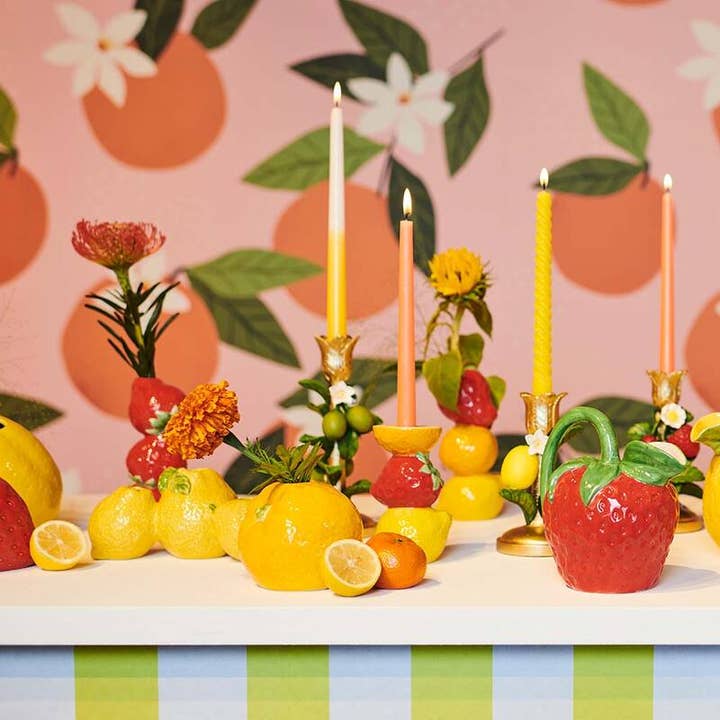 Candle Holder - Lime Gold for wholesale by Trendhero.nl/b2b