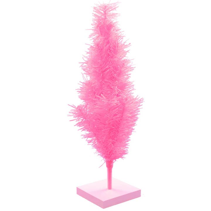 Lee Display - Wholesale Christmas Decoration - Pink Tinsel Christmas Tree4