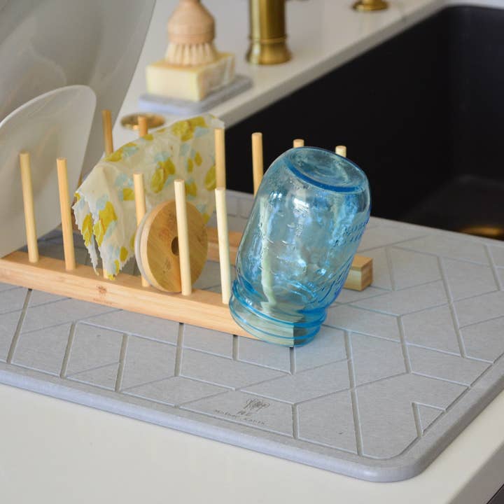 Me Mother Earth - Vente Tapis de bain - Tapis en diatomite à séchage rapide | Tapis de bain et de cuisine2