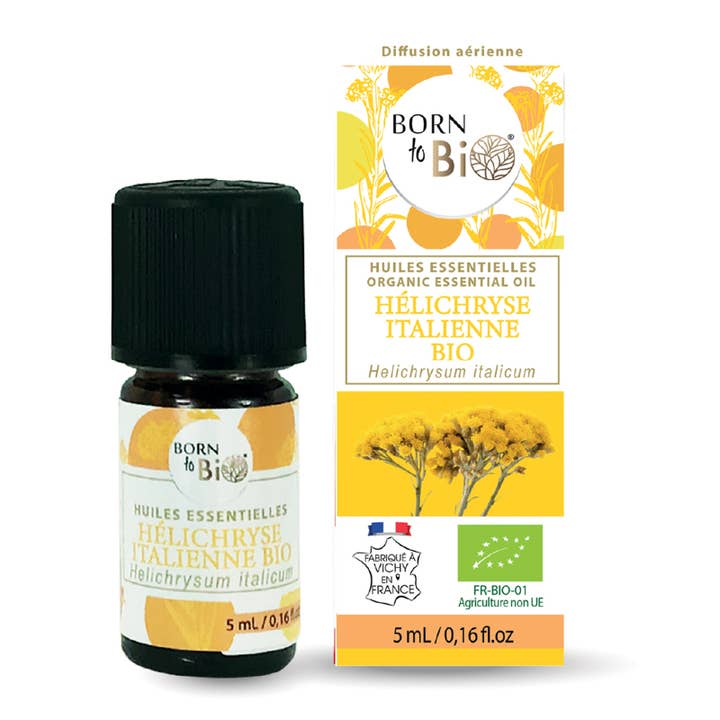 Organic Italian Helichryse essential oil 5 ml for wholesale by Les Laboratoires Bio Seasons