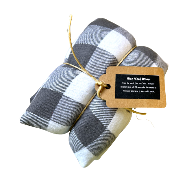 dkhandmade - Wholesale Hot/Cold Compress - Flannel Unscented Therapy Rice Neck Wraps  3