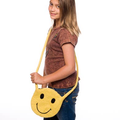 Earth Divas - Wholesale Crossbody Bag - Kids - Smiley1