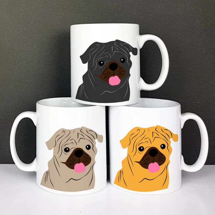 Mug Carlin pour amoureux des chiens pour la vente par Afewhometruths