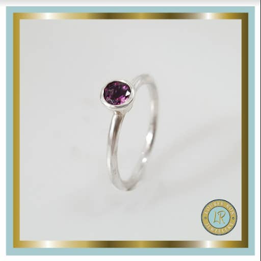 5mm Faceted Stacking Ring for wholesale by Loubeerox