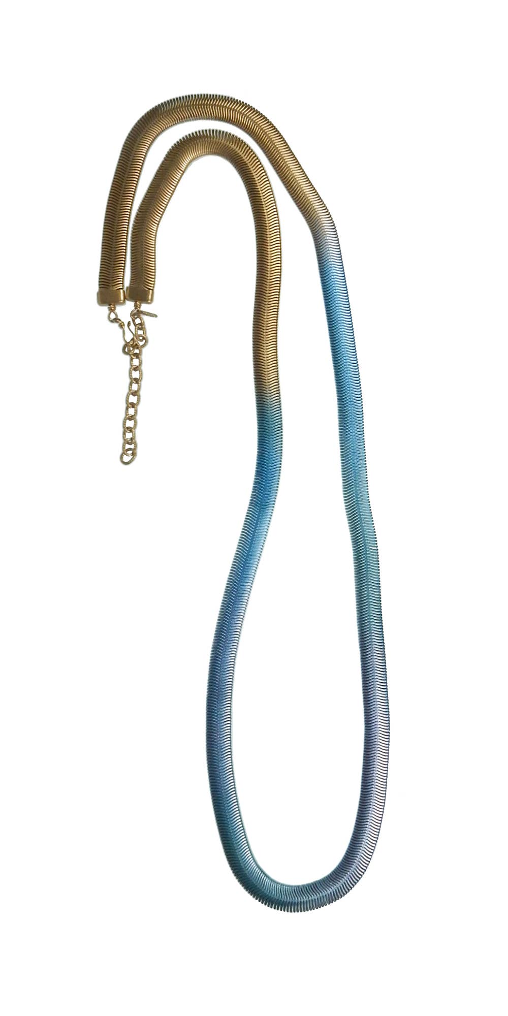 Sarah Cavender Metalworks - Wholesale Link & Chain Necklace - 40" The Classic Single Strand Fern Necklace1