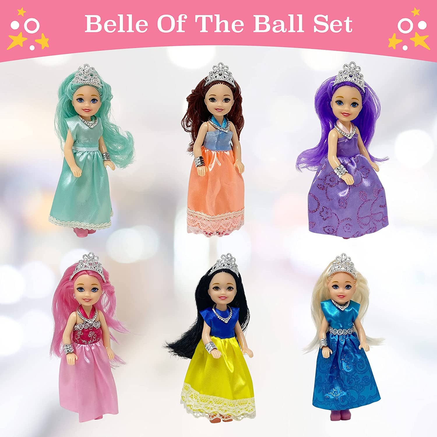 The New York Doll Collection - Wholesale Doll - Kids - Little Dolls Set with Mini Princess Dolls for Girls5
