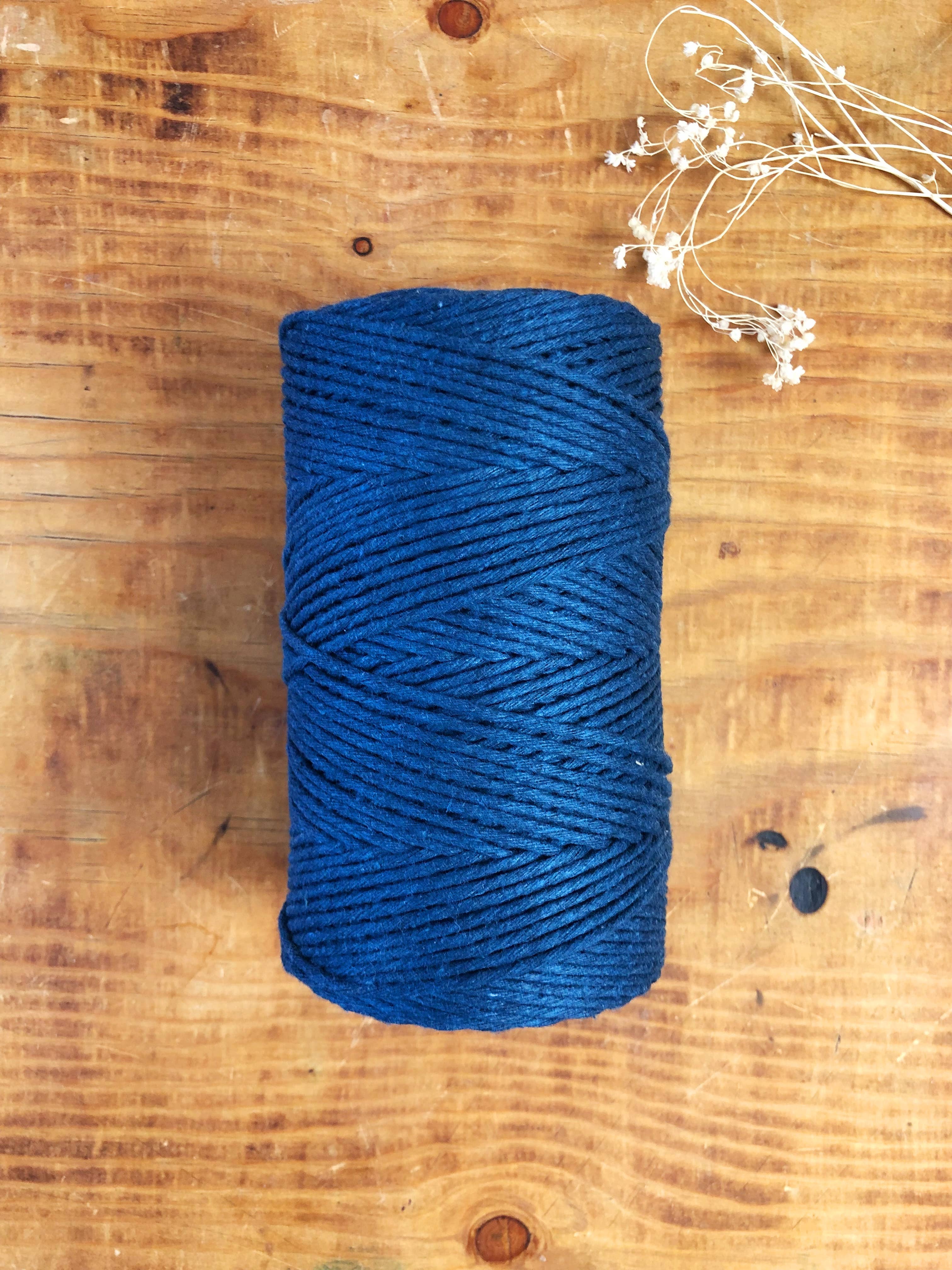 California Dreaming Macrame - Wholesale Yarn - 2mm recycled cotton rope | twisted | 200m6