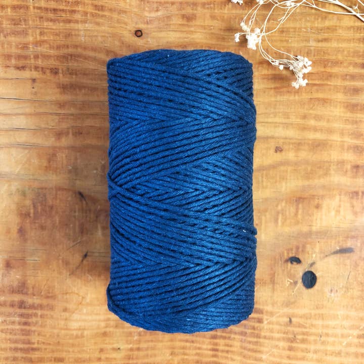 California Dreaming Macrame - Wholesale Yarn - 2mm recycled cotton rope | twisted | 200m6