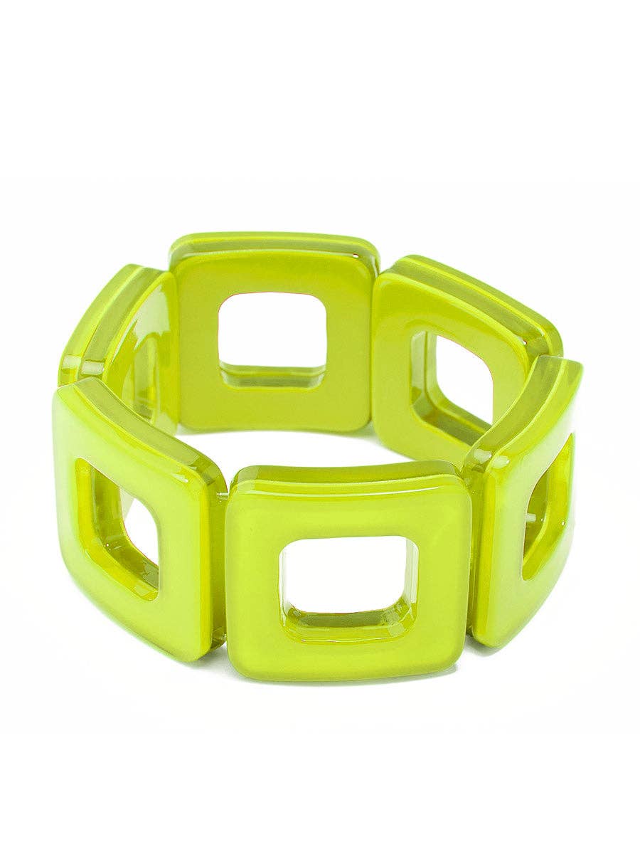 ZENZII Jewelry - Wholesale Bangle Bracelet - Resin Block Bracelet29