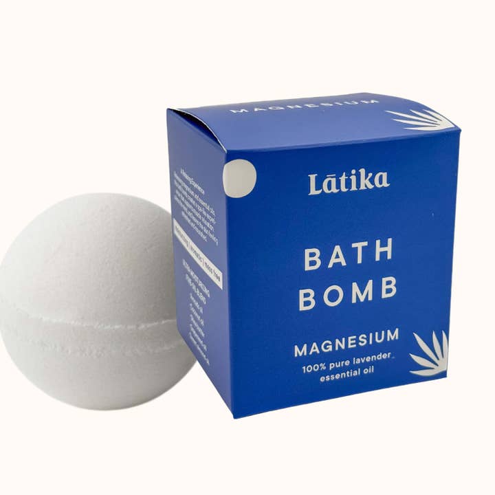 🧿 Magnesium Bath Bomb for Relaxation, Recovery, Sleep for wholesale by Latika Beauty