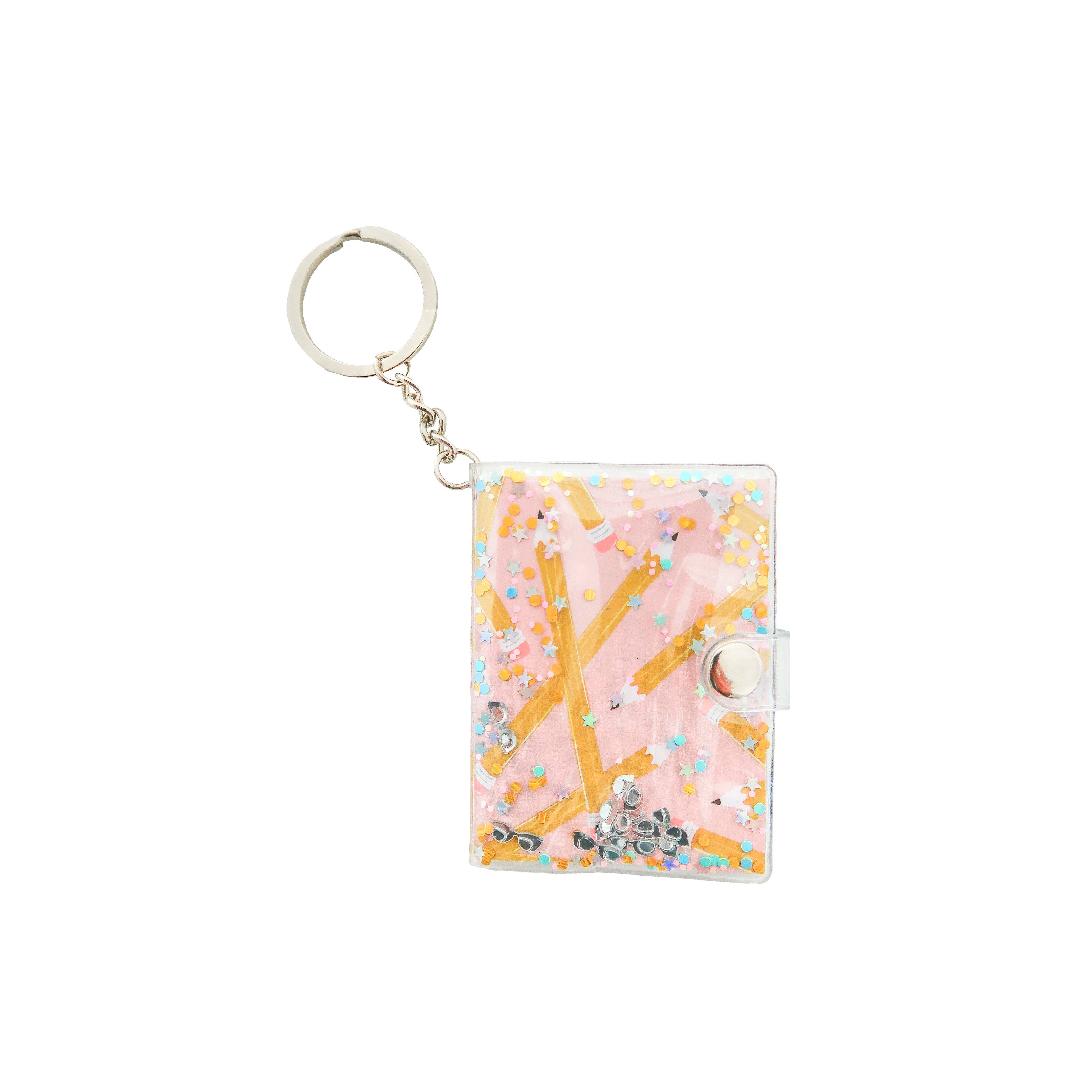 Jollity & Co. + Daydream Society – wholesale Keychain – Child – Smarty Pants Notebook Keychain - 4 Color Options0
