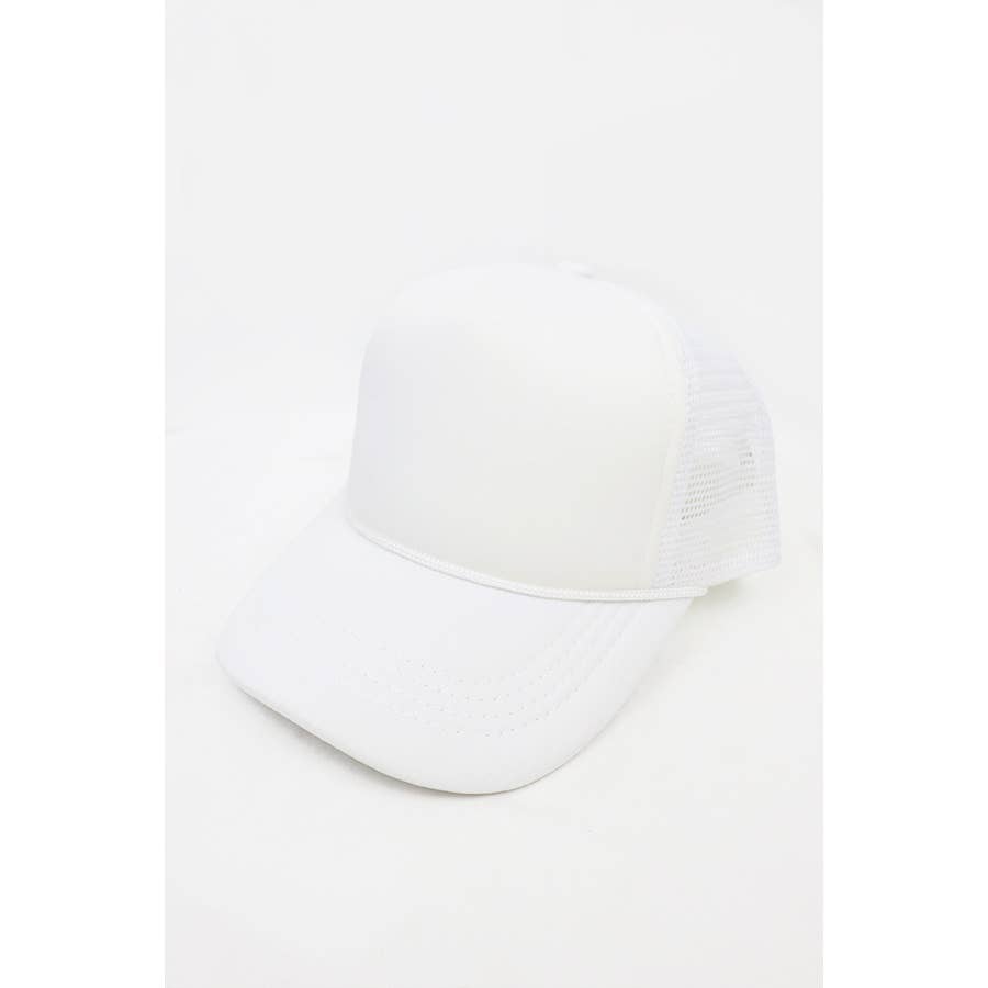 Love and Repeat - Wholesale Baseball Cap - Kids - Kids Classic Foam Solid Trucker Hat12