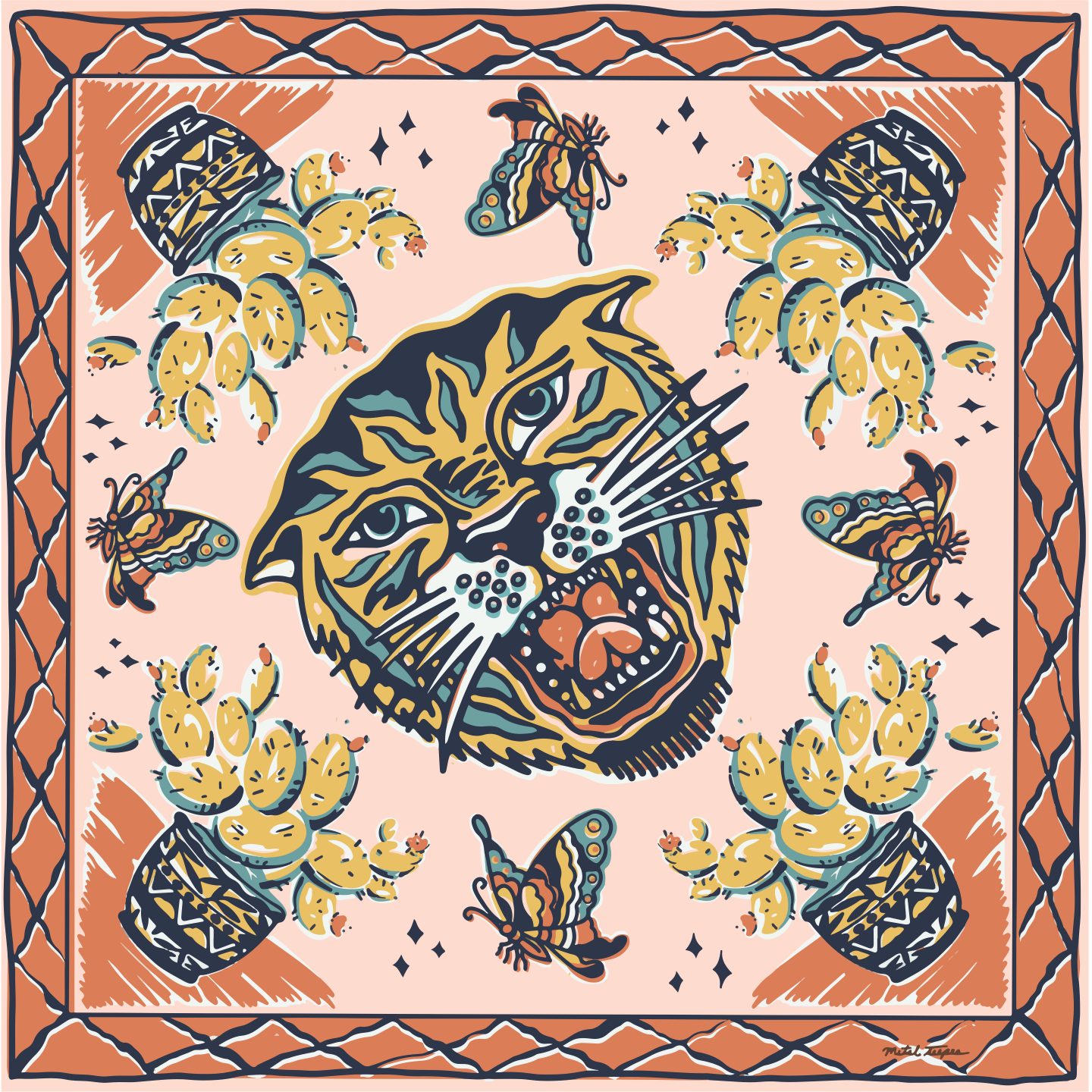 BANDITS Bandanas – Großhandel Bandana – Unisex – Desert Sun - Bandana von BANDITS Bandanas7