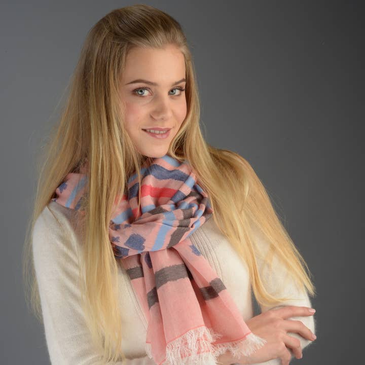 DIWALI PARIS - Wholesale Scarf - Women's - PHOCEA SCARF - 100% COTTON0