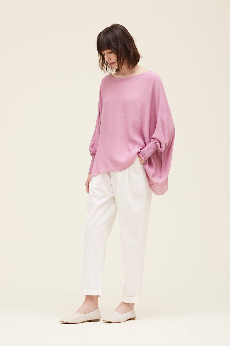 Grade & Gather - Vente Chemisier – femme - 40250PP - BLOUSE À MANCHES SMOCKÉES27