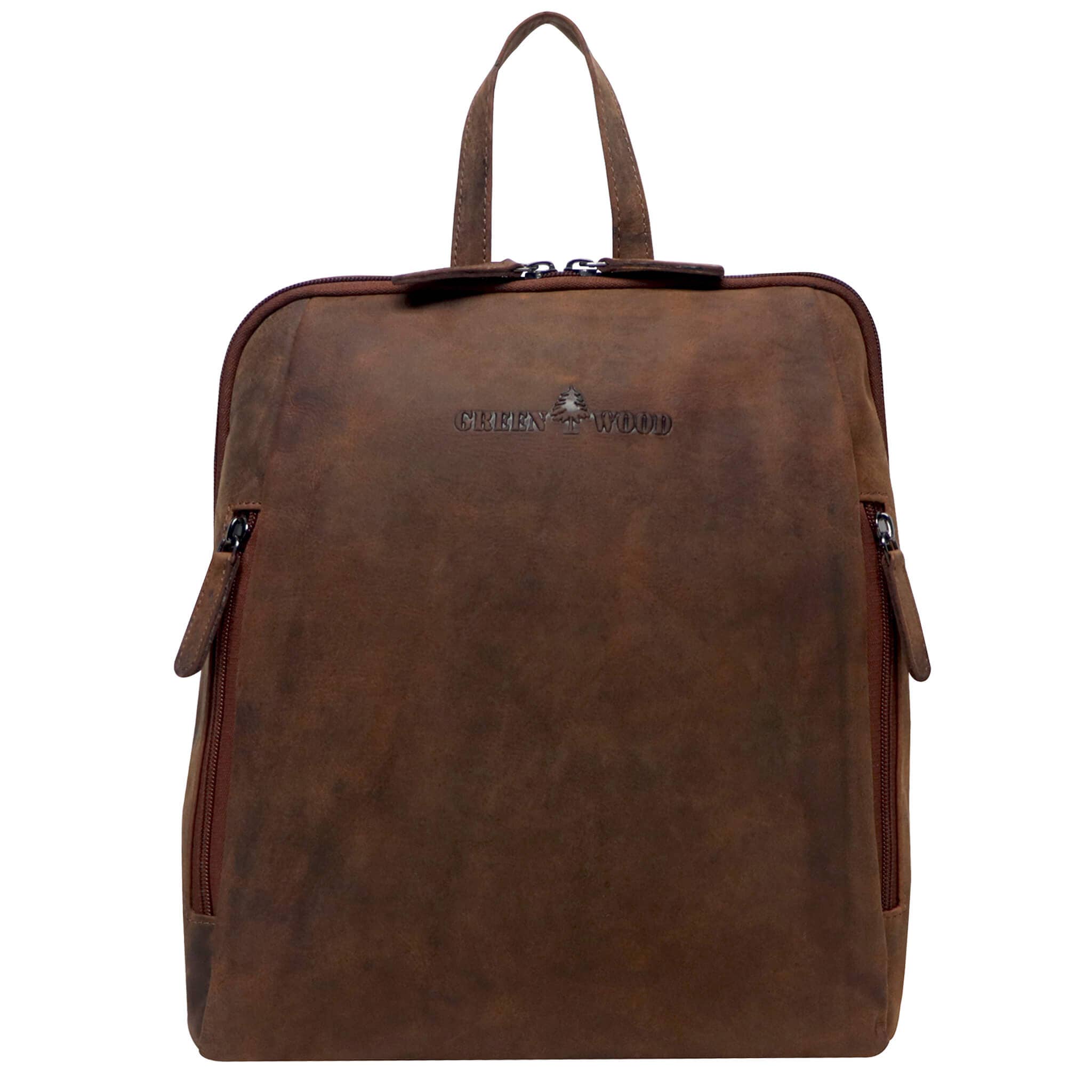 Greenwood - Wholesale Rugzak - Dames - Anna vintage leren rugzak, kleine damestas, leren daypack5