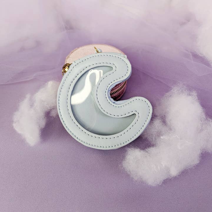 Kittynaut – wholesale Nyckelringar - Dam – Moon Ita Nyckelring - Solig Blå