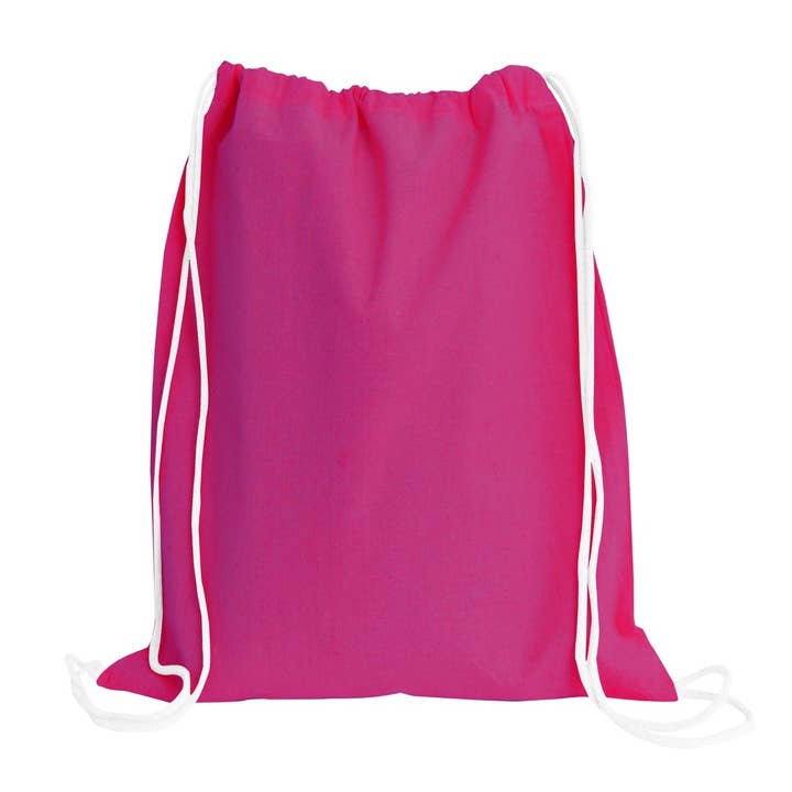 TBF - Wholesale Drawstring Bag - Unisex - TBF Sport Cotton Drawstring Bag Cinch Packs - BPK1818