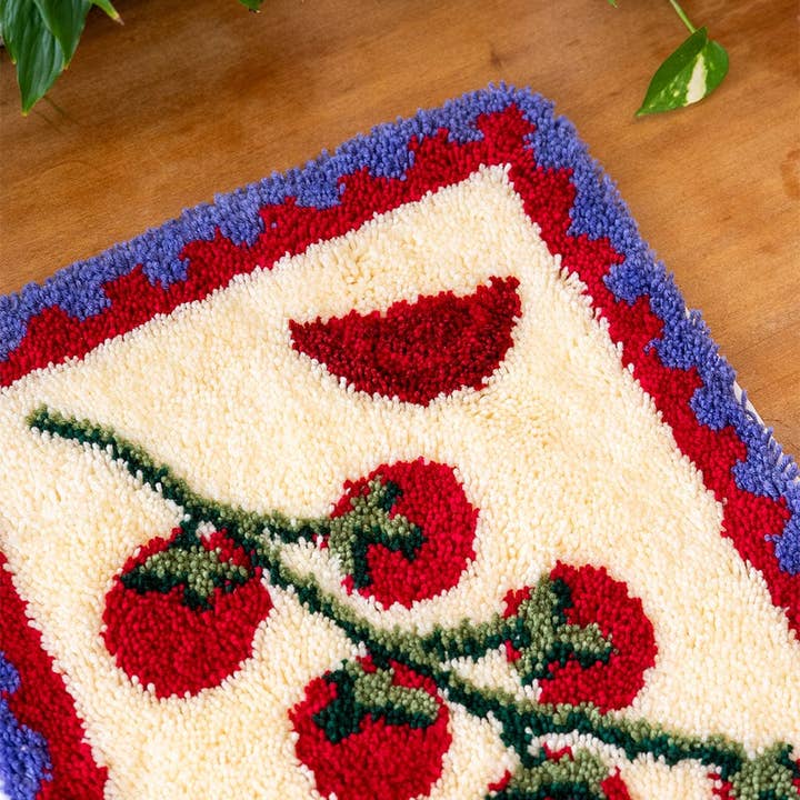 Craft Club - Wholesale DIY Craft Kit - Tomato Stamps - XL Latch Hook Rug Kit10