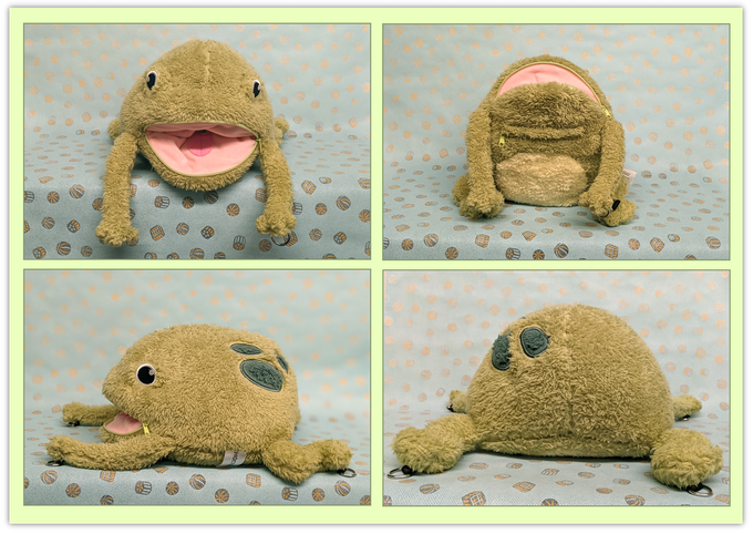 Derptiles - Wholesale Backpack - Unisex - Frog Backpack3