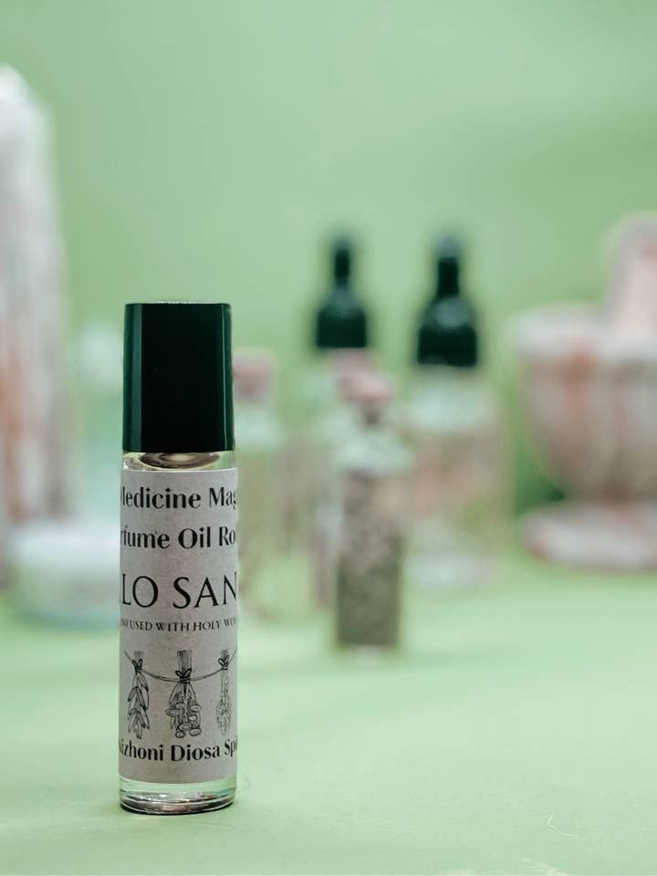 Olio Profumato al Palo Santo Roll-On per la vendita all'ingrosso da parte di Nizhoni Diosa Spirit
