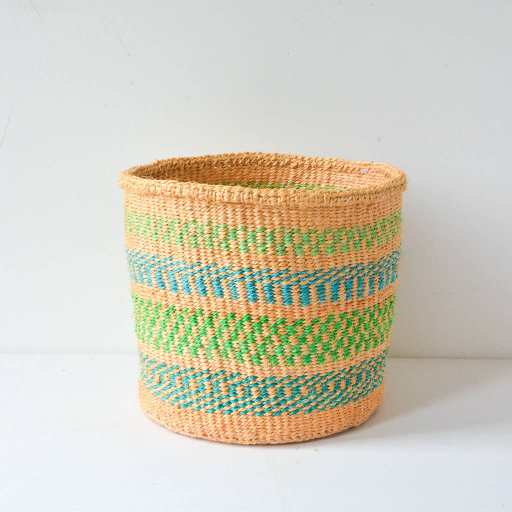Crafts by Solid - Wholesale Basket - Handwoven Sisal Baskets - Colourful hues - XXS - XXL53
