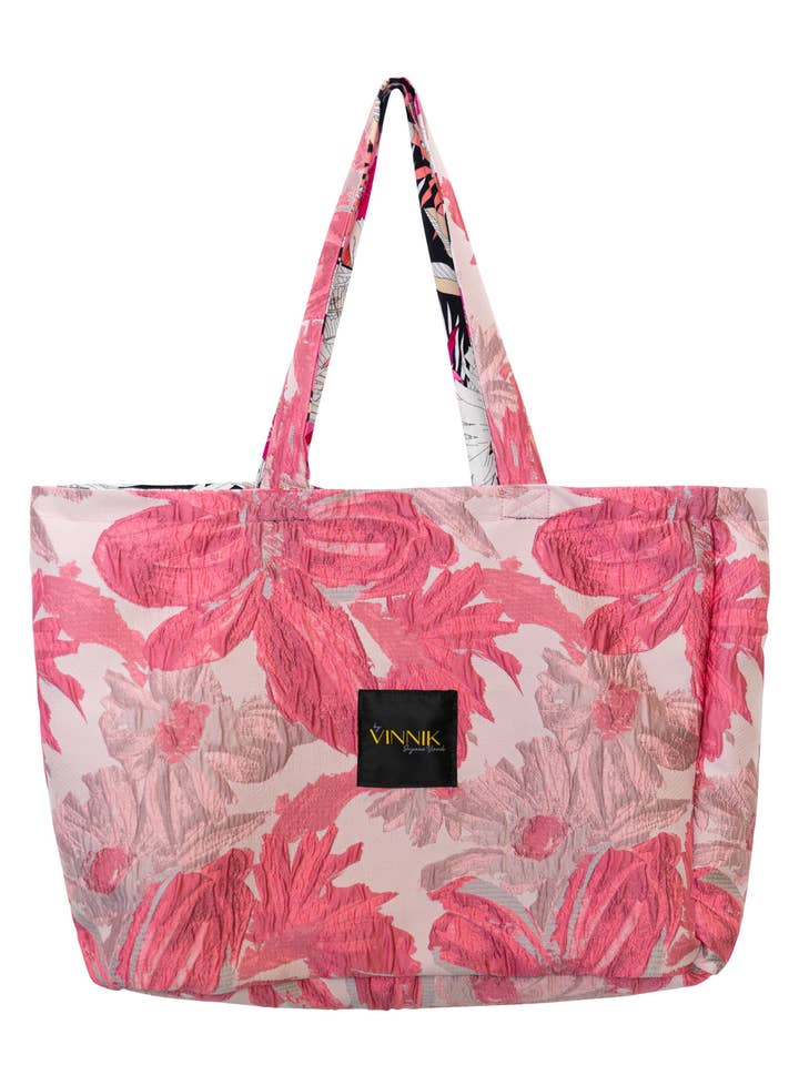 Flip Side Tote Bag “Le Comte Ory" (Pink) for wholesale by byVINNIK