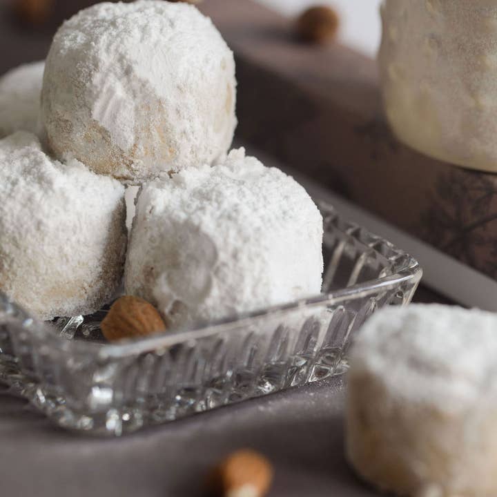 PETITS GRECS P.C. - Wholesale Cookie - Kourabies Greek Coffee - Greek Shortbread Cookies3