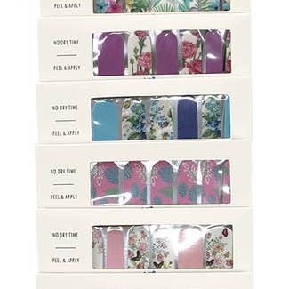 Kaleidoscope Accessories - Wholesale Nail Art/Decal - Kaleidoscope Nail Strip Collections, 10 Assorted13