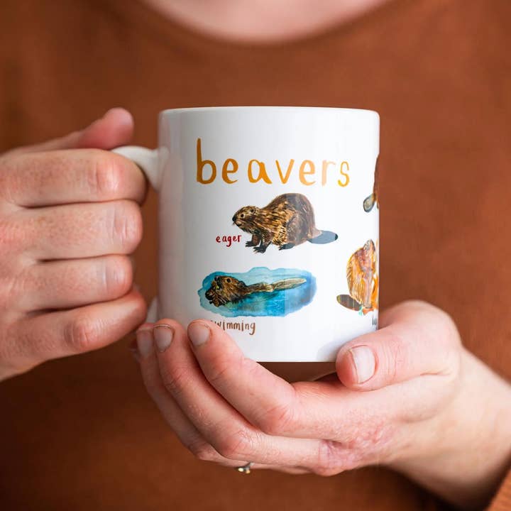 Fly Paper Products - Wholesale Coffee Mug - Beavers Pun Animal & Nature Lovers Funny Coffee or Tea Mug1