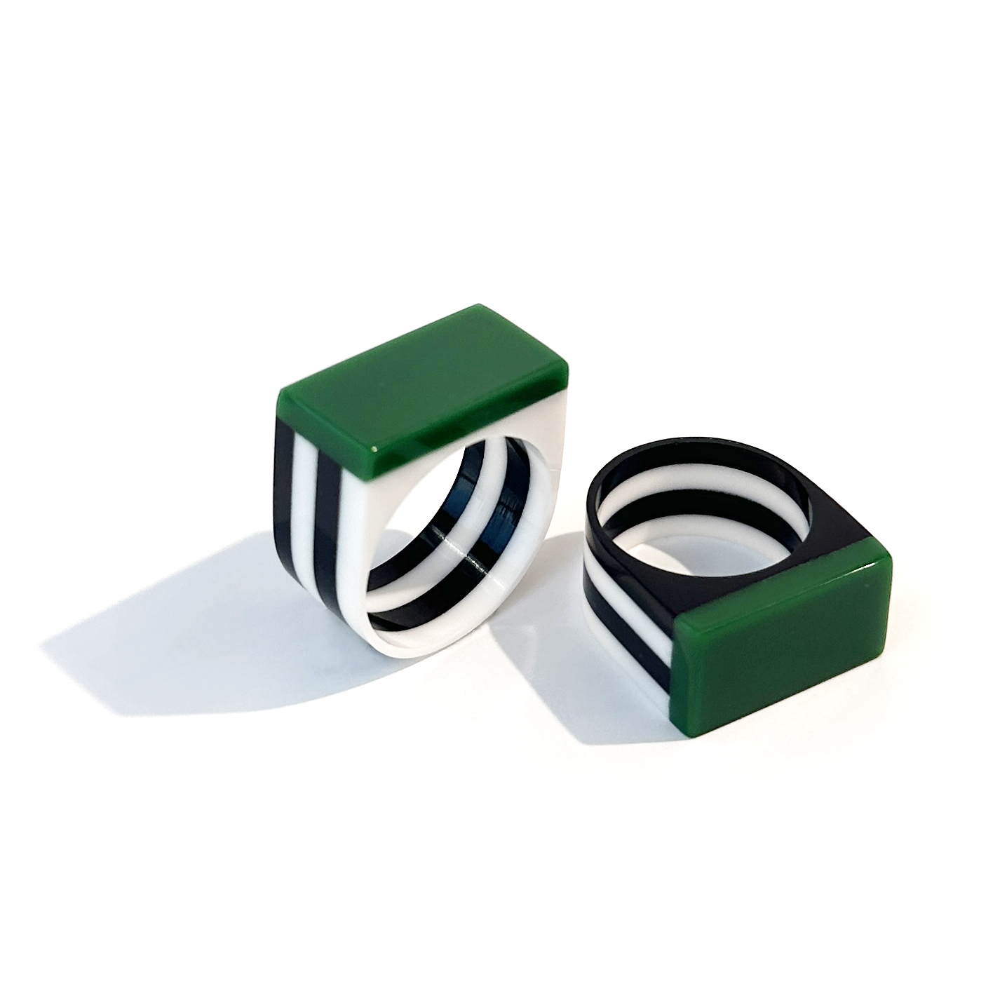 Combinist Goods - Wholesale Cocktail/Statement Ring - Block Ring14