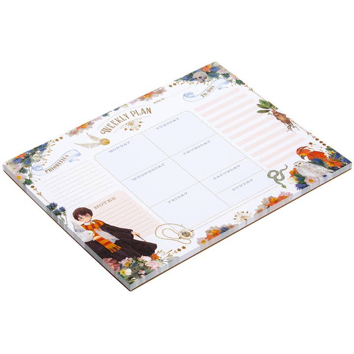 Insight Editions - #1 Pop Culture Publisher - Vente Agendas - Agenda hebdomadaire Harry Potter : Floral Fantasy1