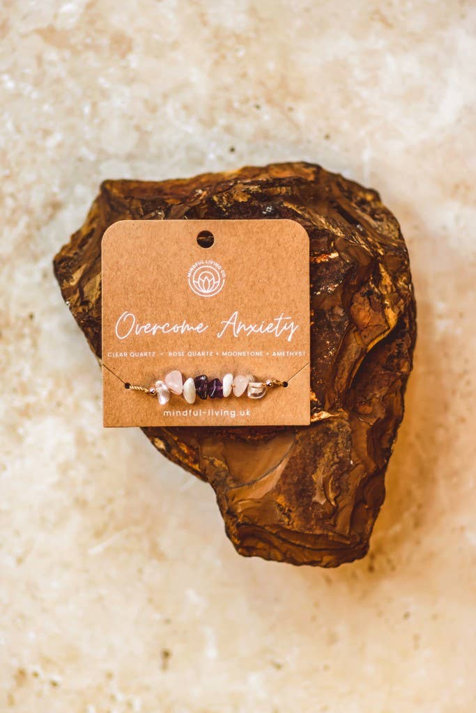 Mindful Living Co. – wholesale Beaded bracelet – Bohemian Intention Chip Bracelet – Crystal Collection9