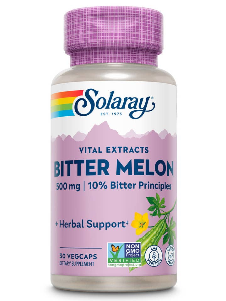 Bitter Melon Fruit Extract 10%, 500mg for wholesale by Solaray