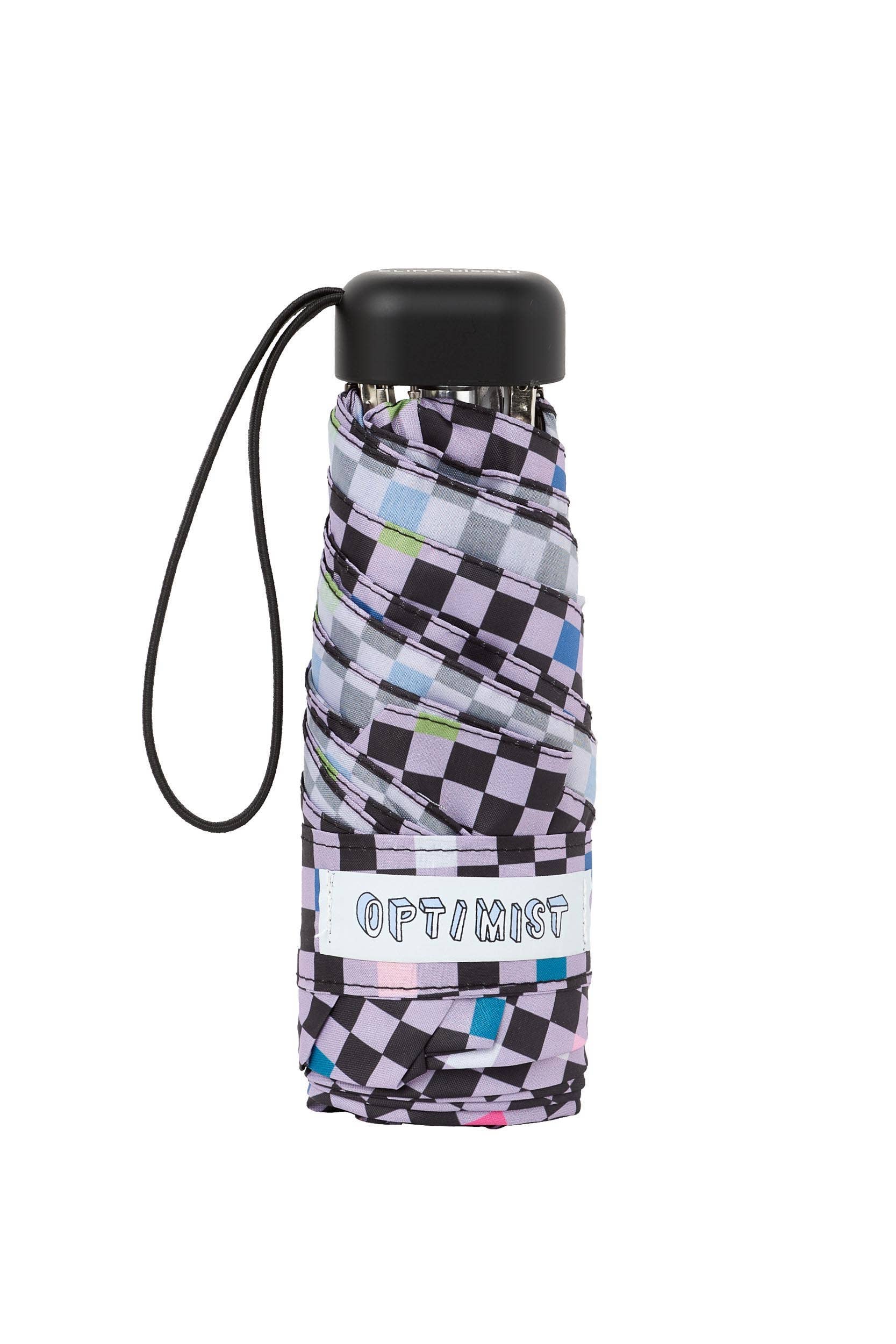 Mkr International – Engroshandel Paraply - Dame – Mini manuel sammenklappelig paraply med taske "Blend"13