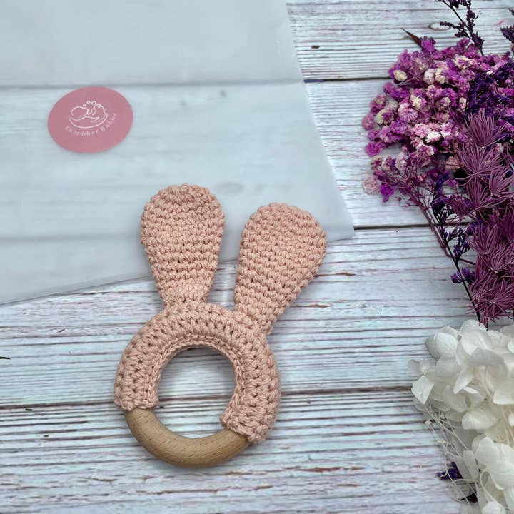 CherisherBabies – Conjunto de roupa - Bebé por atacado – Botas de bebê de crochê feitas à mão, tiara, mordedor2