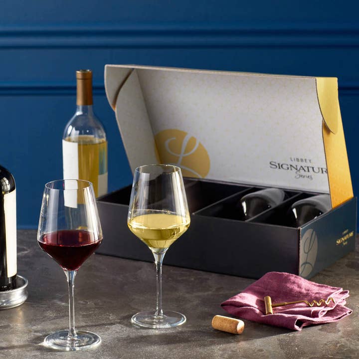 Libbey - Wholesale Wine Glass - Libbey Signature Greenwich All-Purpose Wine Glass Gift Set