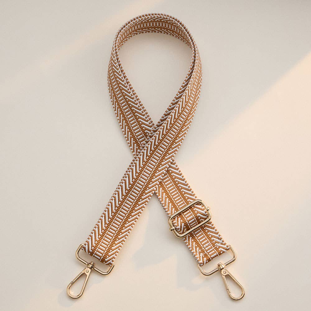 Sensibling Corp. – Großhandel Umhängetasche - Damen – Tragetasche mit Chevron-Muster und Schulterriemen für Becherhalter13