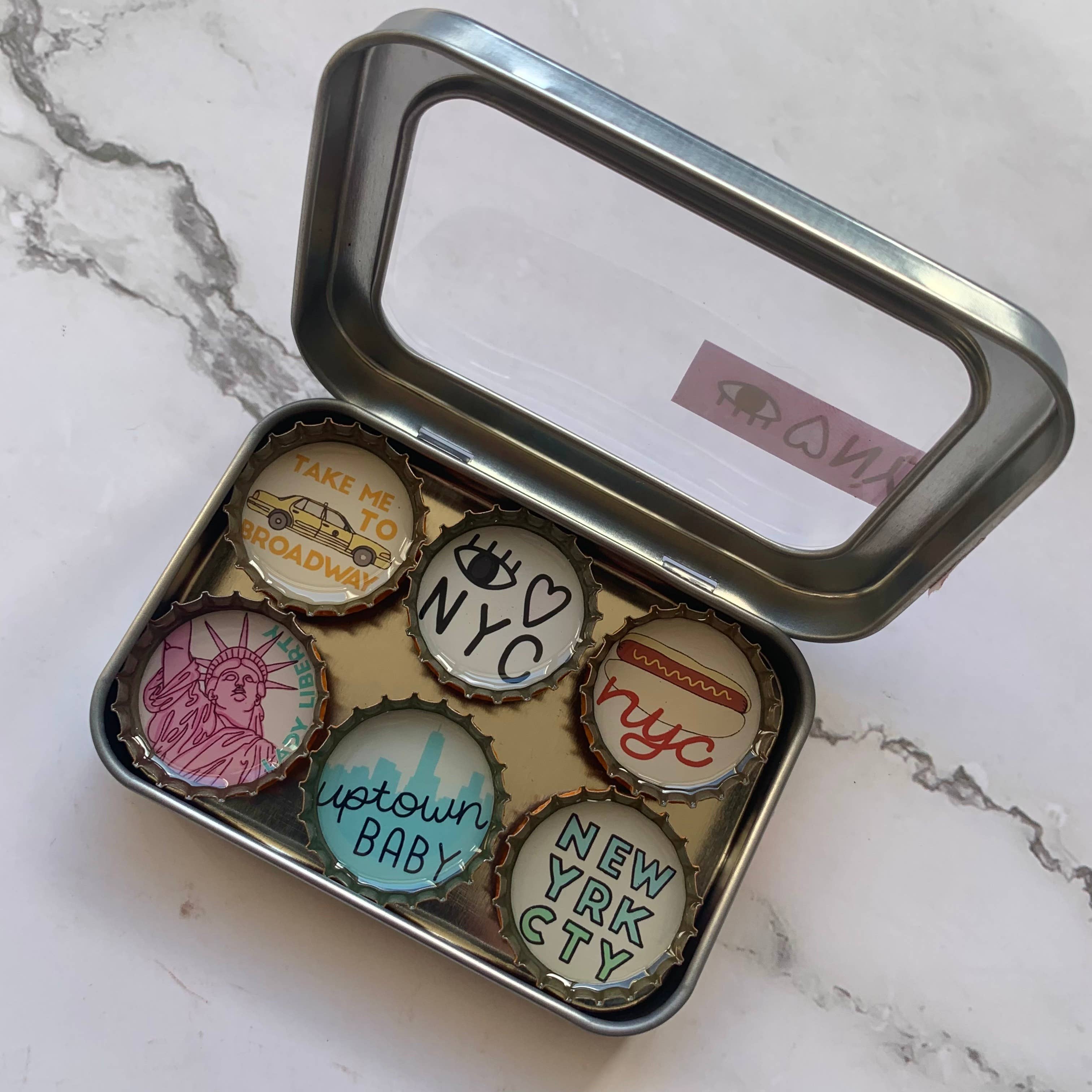 Kate's Magnets – wholesale Magnet – New York Kärlek Magneter1