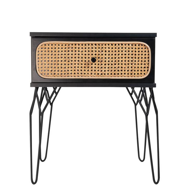 Kyra (Rattan) Bedside Table for wholesale by Emma's Bedroom