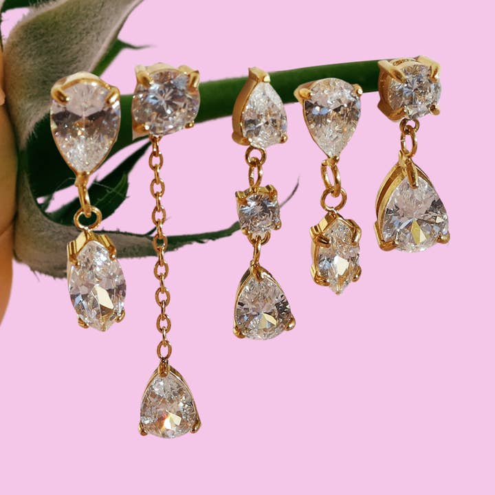 Barnabas - Orecchini in Cristallo Stile Swarovski per la vendita all'ingrosso da parte di MeloMelo