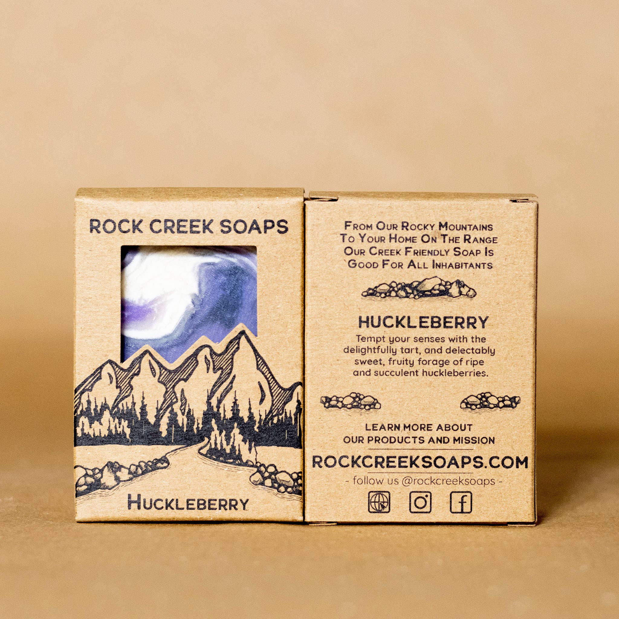 Rock Creek Soaps - Wholesale Bar Soap - Huckleberry Bar Soap6