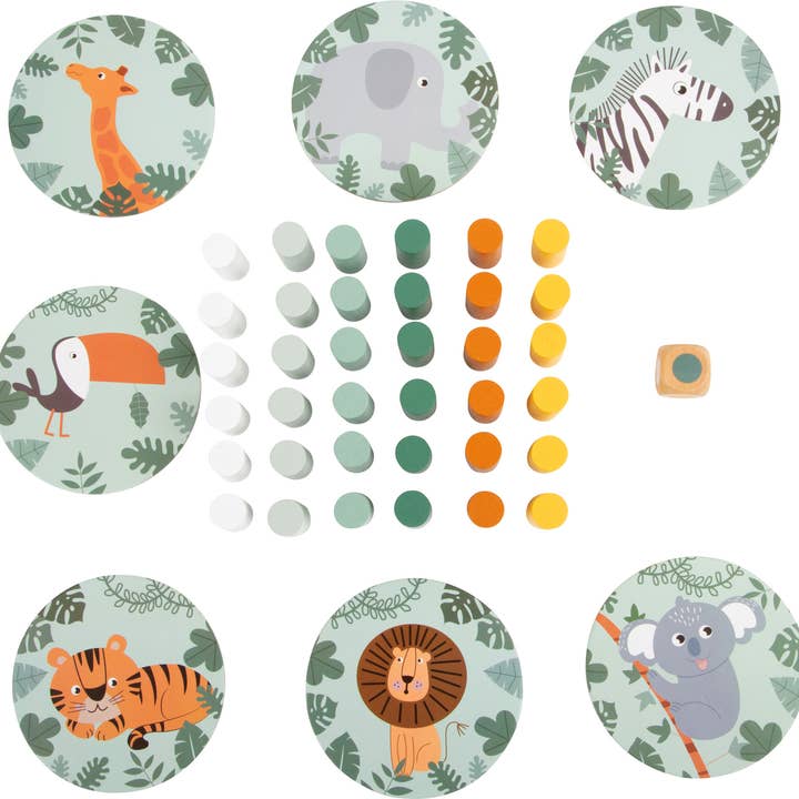 small foot - Wholesale Stacking Game - Wobbly Tower "Safari"3