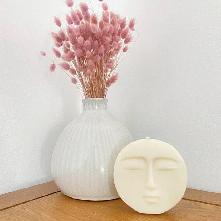 Dusty Rose Bodega - Wholesale Novelty Candle - MOON face1