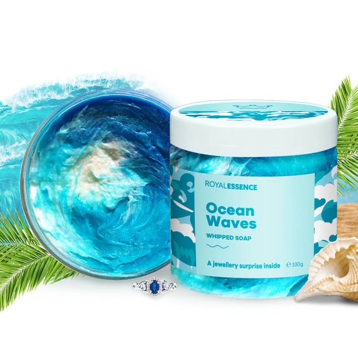 Ocean Waves (Whipped Soap) for wholesale by Royal Essence (AUS)