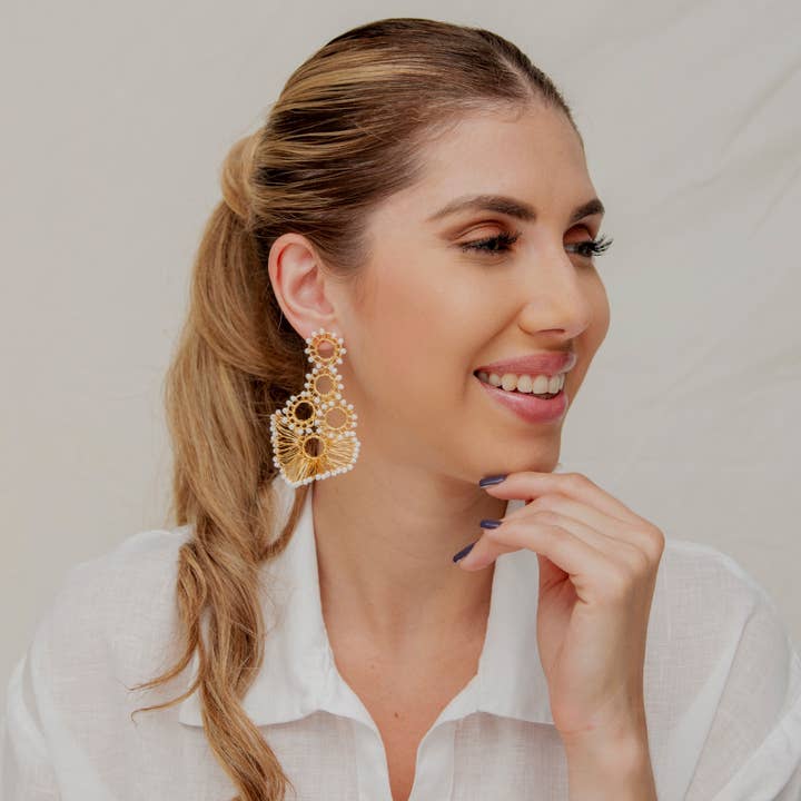 Stora 5 Hoop Reef örhängen för wholesale av Valentina