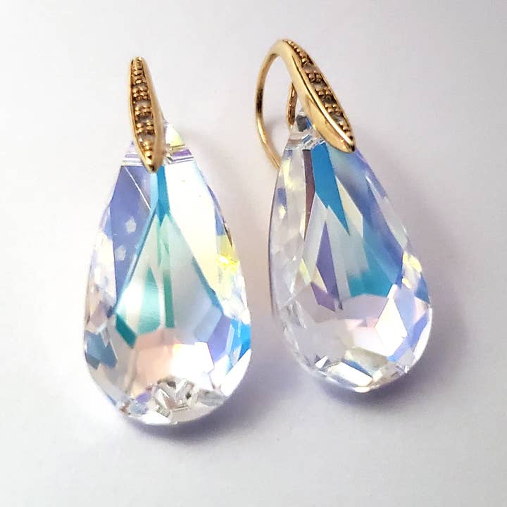 Aurora Teardrop Earrings for wholesale by Verdier Jewelry