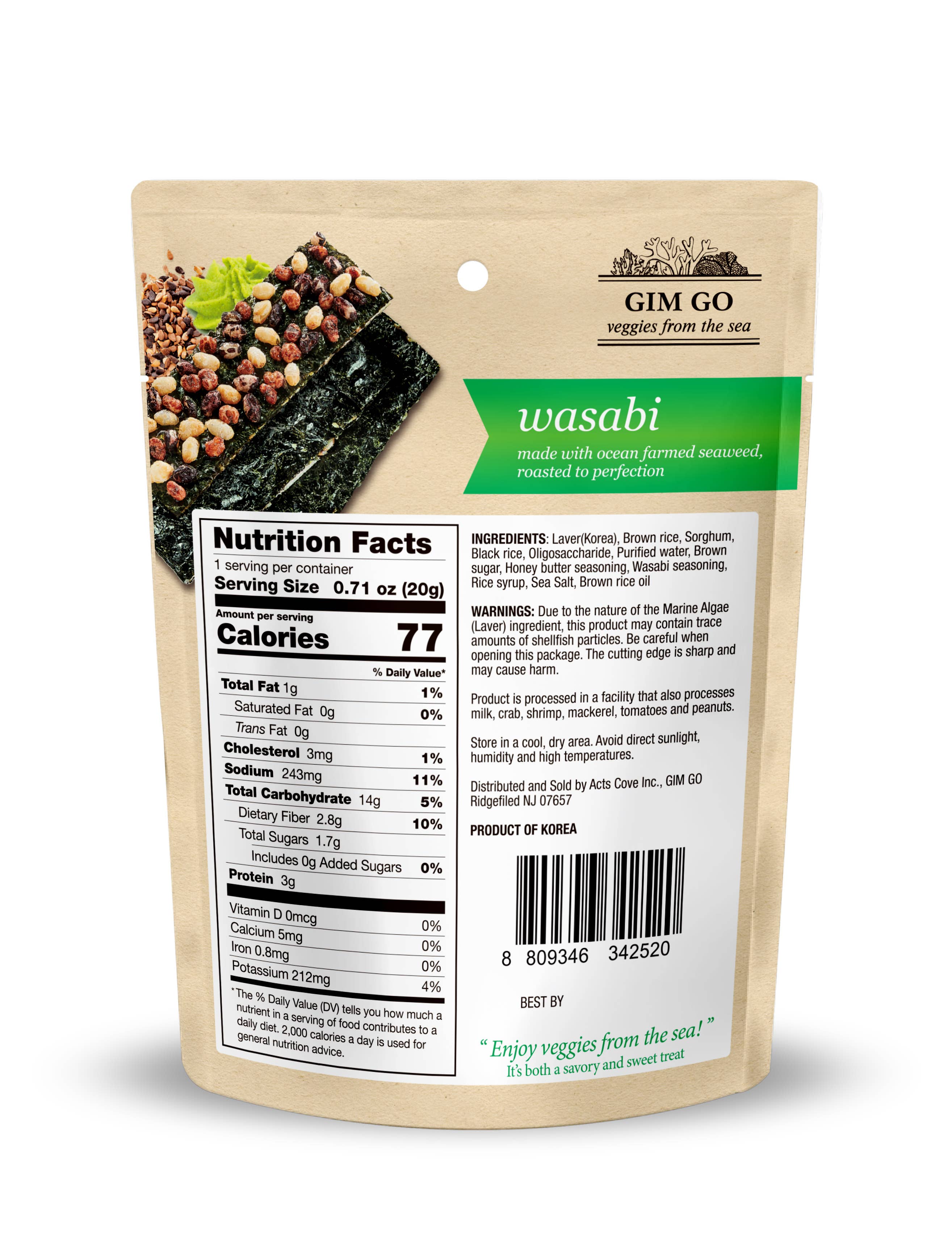 GimGo Snacks - Wholesale Chips - Gim Go - C105031