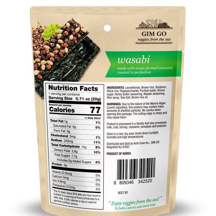 GimGo Snacks - Wholesale Chips - Gim Go - C105031