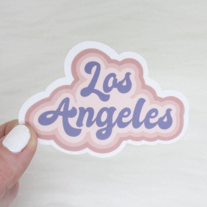 Autocollant Los Angeles pour la vente par Shop Katherine Marie